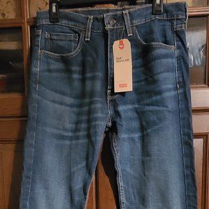 LEVI 505 MEN'S REGULAR FIT JEANS 32 X 34 {NWT)